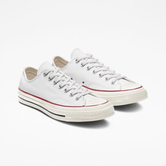 Converse Other - NEW Converse Chuck 70’s Canvas White Unisex Low Top Women 10 /Mens Size 8